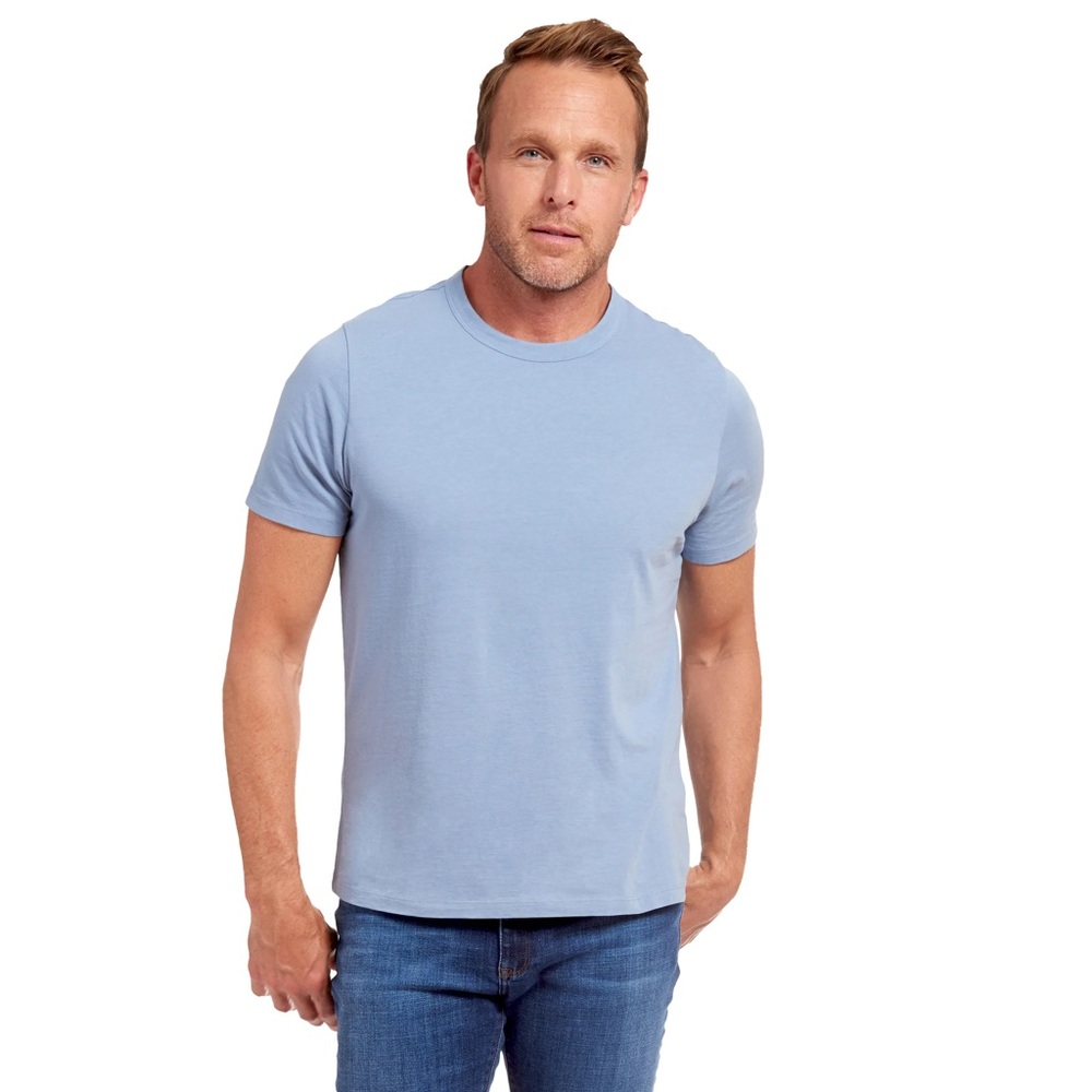 MOTT & BOW blue Driggs classic crew tshirt bundle